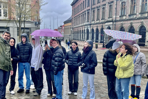 Bergen: passeio turístico a pé com passeio de balsa