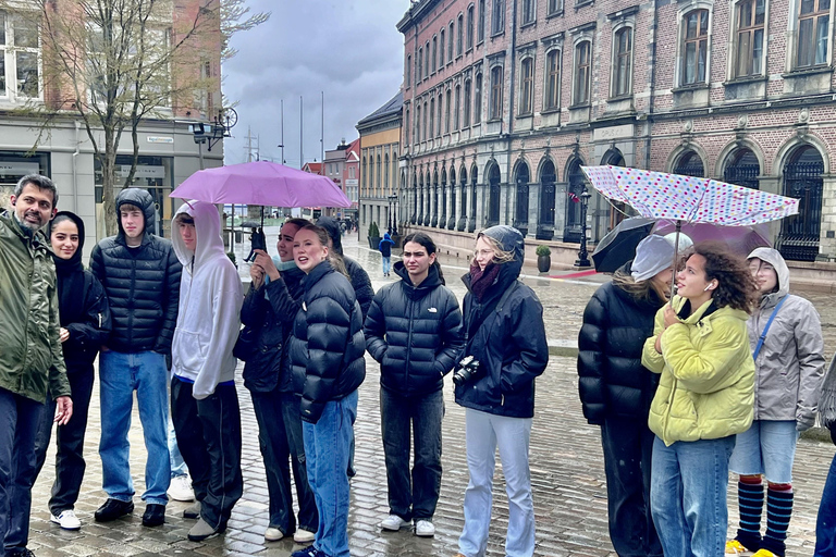 Bergen: Sightseeingtour wandeltour met veerboottocht