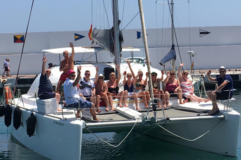 Benalmádena: Sailing & Dolphin Watching with Snacks/Drinks 2-hour PRIVATE up to 12 people