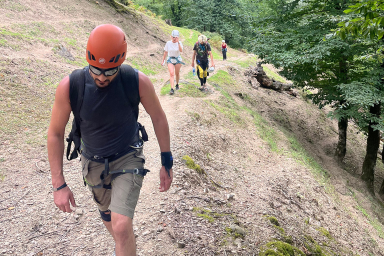 Baku: Shirhal Waterfall Canyoning Adventure with Lunch
