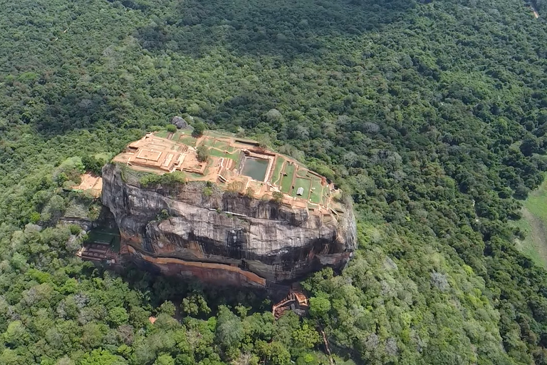 Tour privato di Sigiriya Dambulla Minneriya Safari di un giorno interoServizio di prelievo in hotel a Kandy o Matale