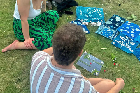 Botanical Printing and Water Marbling in Mexico City