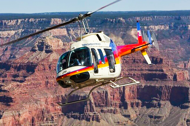 Grand Canyon Village: Helicopter Tour &amp; Hummer Tour OptionsHelicopter Ride with Daytime Hummer Tour