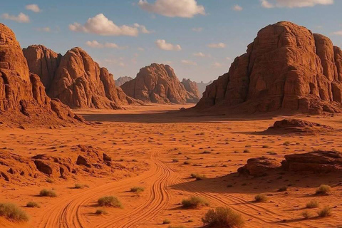 瓦迪拉姆沙漠探险之旅：超越地平线2-Hour 4x4 Safari