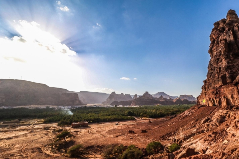 Depuis AlUla : Excursion dans le canyon de Wadi Dissah avec déjeuner et transfert
