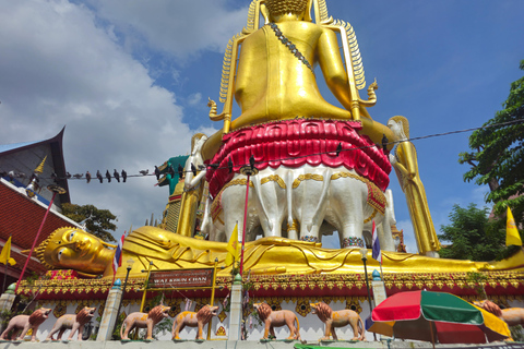 Bangkok Long Boat Canal a Big Buddha &amp; Culture Markets Tour (wycieczka długą łodzią po kanale z Wielkim Buddą i targami kultury)