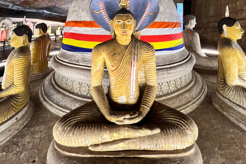 Sigiriya et Dambulla visite privée d&#039;une jounéeCircuit au départ de Kaluthara / région de Wadduwa