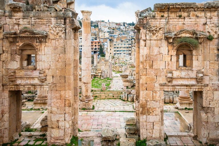 Aqaba: Jerash, Castello di Ajloun - Tour di un giorno di Ajloun Teleferic