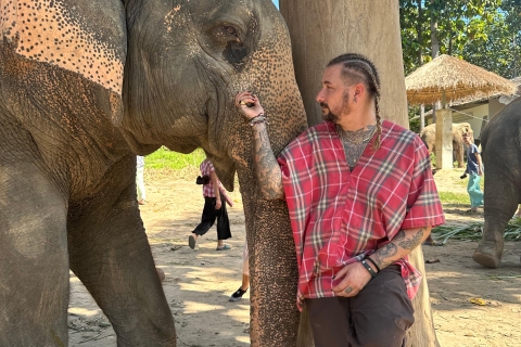 Chiang Mai: visite guidée du sanctuaire des éléphants en espagnolVisite en petit groupe