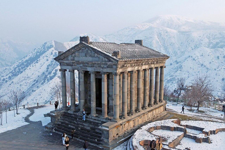 Winter Privat Day Trip to Garni Temple, Geghard & Lake Sevan