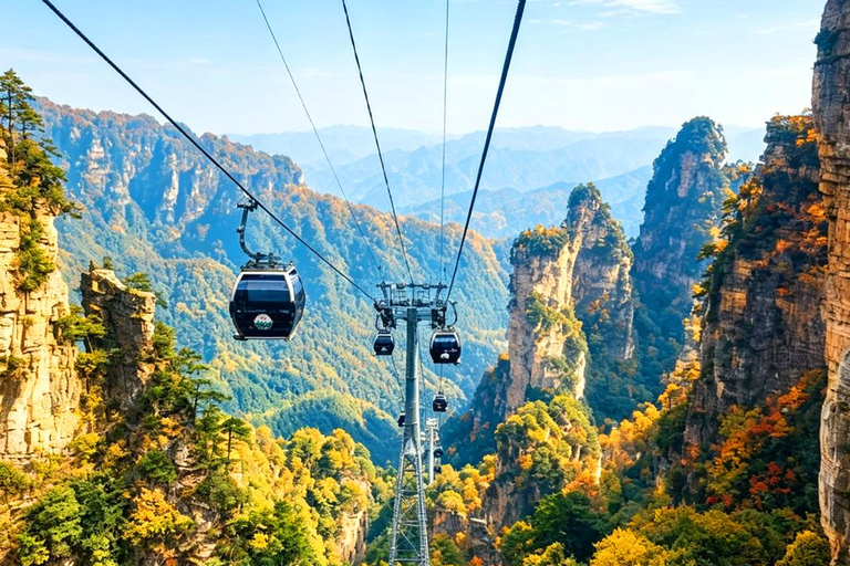 Zhangjiajie: 1-2Day Chanllenge Avatar & Tianmen mountains 2-Day Private Tour with Driver Spanish French Russian Guide