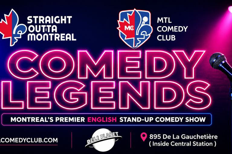Comedy Legends Stand-Up Comedy Show Ticket