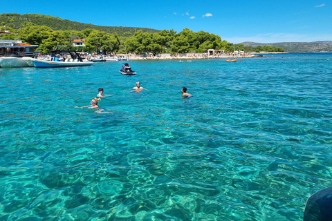From Split: Half-Day Blue Lagoon and 3 islands Tour Half-Day Blue Lagoon and 3 islands Tour Group tour