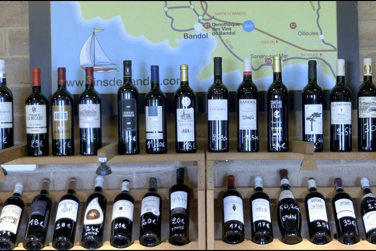 Zwiedź winnice i odkryj wina Bandol.Odwiedź winnice i odkryj wina Bandol