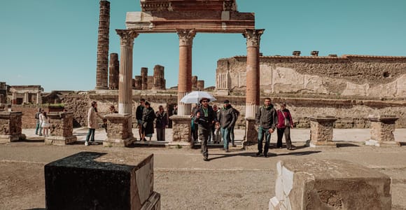 Von Rom aus: Pompeji und Herculaneum mit dem Hochgeschwindigkeitszug