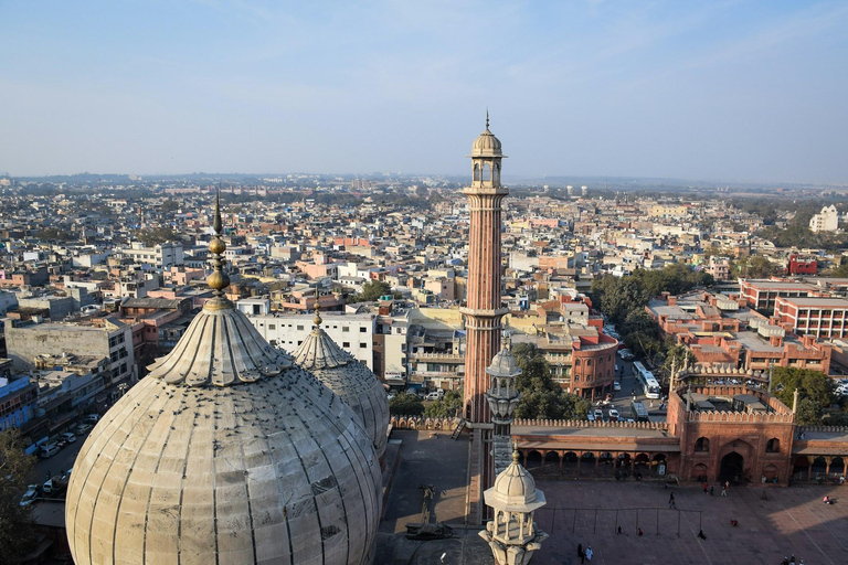 Delhi: Delhi Temples Private Tour mit Rikscha-FahrtDelhi: Delhi Tempel und spirituelle Stätten Private Tour