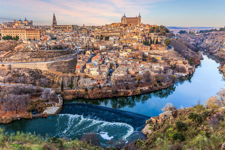 From Madrid: Private Segovia & Toledo Tour with Hotel Pickup