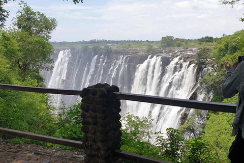 Livingstone: Tour guidato delle Cascate Vittoria con trasferimenti