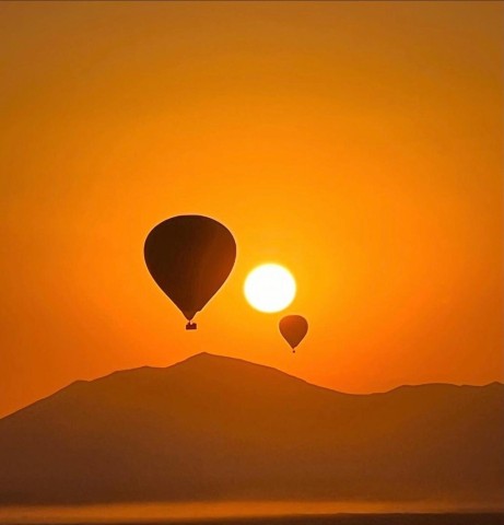 Visit Marrakech Hot Sunrise Hot Air Balloon Ride with Breakfast in Marrakesh