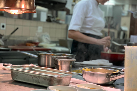 Comidas entre bastidoresEntre bastidores - Alrededor de la cocina