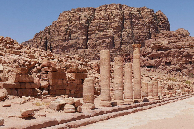 Da Amman: Escursione privata a Petra di un&#039;intera giornata con trasferimento in hotelSolo trasporto (servizio di prelievo e rientro)