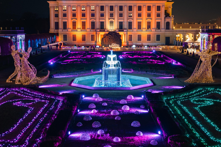 Vienna: Christmas Evening Tour with Schönbrunn Palace Lights