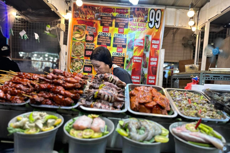 Mercado nocturno y tour gastronómico callejero de Ugbo Manila