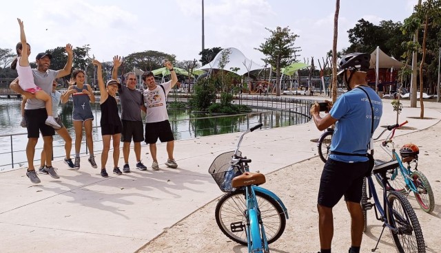 Visit Mérida Montejo Boulevard and Historic Center bike tour in Homún