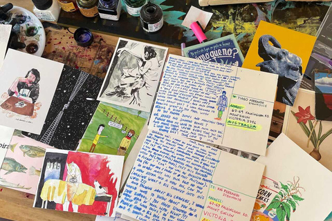 Illustrate a postcard of your best memory in Punta del Este