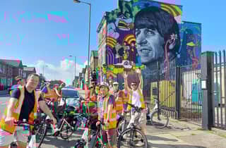 Liverpool: Die Beatles Tour auf elektrischen E-Bikes mit Tretunterstützung