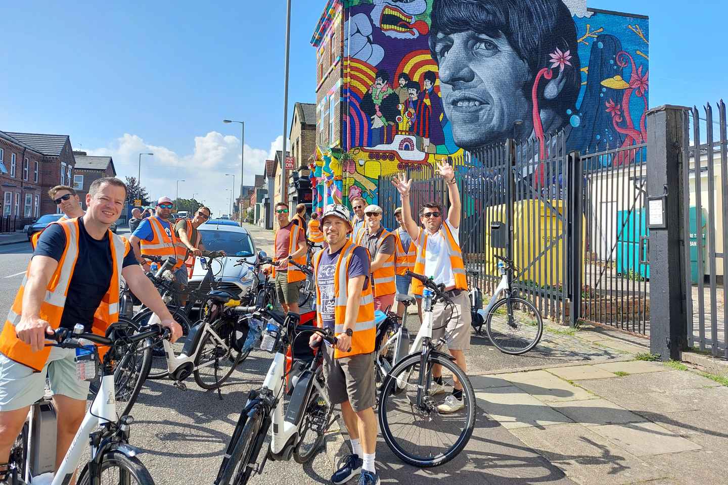 Liverpool: The Beatles Tour on Electric Pedal-Assist Ebikes