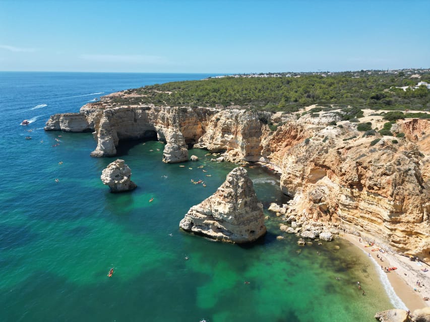 From Faro: Guided Caves, Beaches, Swimming & Hiking Day Tour | GetYourGuide