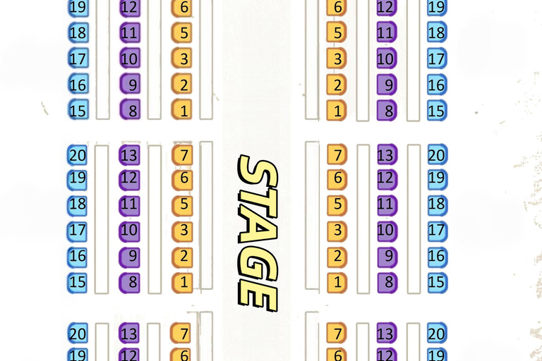 Nanjing：Six Dynasties Imperial Banquet with Show Ticket Row 3 Only Meal