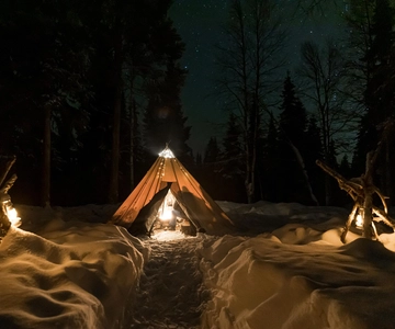 Lapland: traditional pancake dinner with local delights