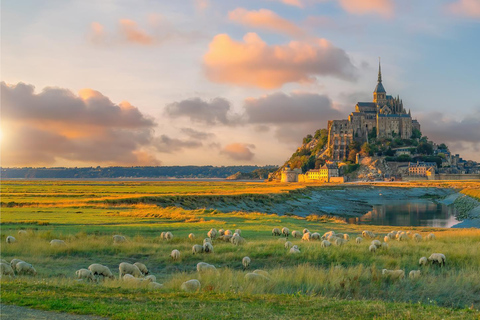 Från Le Havre: Mont St Michel och St Malo Privat utflykt