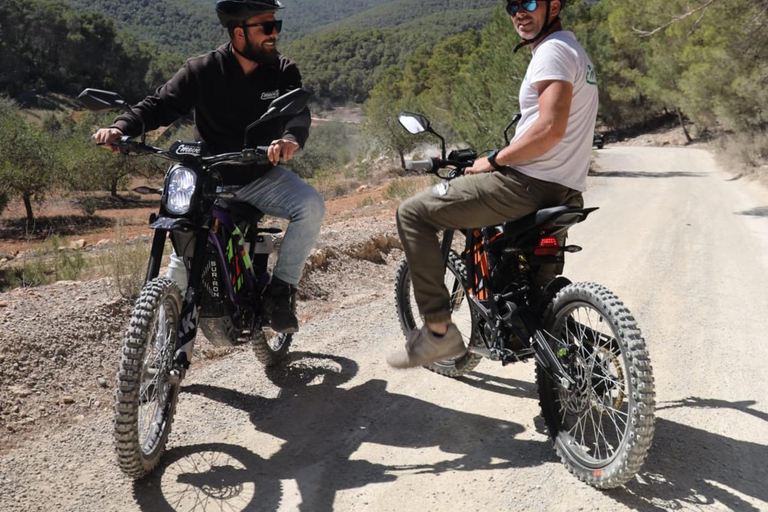 Ibiza: Tur com moto cross eléctrica Surron