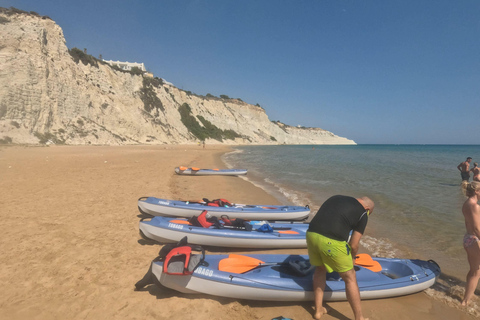 SCALA DEI TURCHI: Rent a KAYAK or Stand Up Paddle for 1 hour [+Snorkeling Kit] SCALA DEI TURCHI 1-hour STAND-UP PADDLEBOARD rental for 1 person