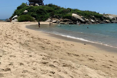 Transfert en bateau vers le parc Tayrona à Cabo San Juan