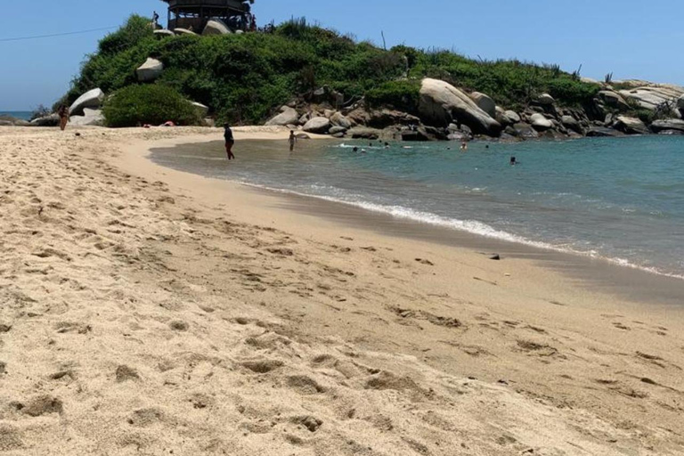 Transfer by motorboat to Tayrona Park Cabo San Juan