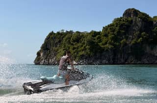 Ko Samui: VIP-Jetski-Tour zu den Inseln Pig Island, Koh Tan und Five Island