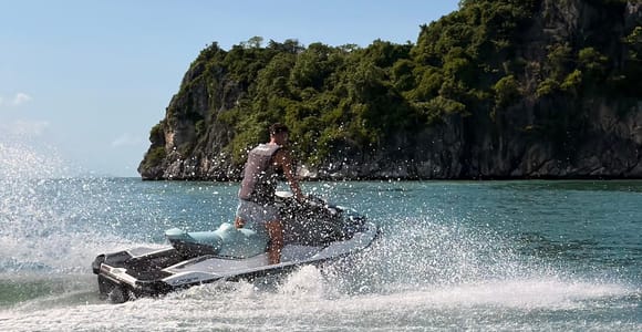 Koh Samui: VIP Jet Ski Tour to Pig Island & Koh Tan
