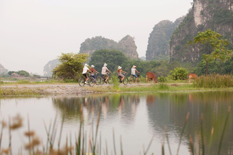 Depuis Hanoi : Ninh Binh - Trang An - Grottes de Mua - Déjeuner et busAu départ de Hanoi : Découvrez la beauté de Ninh Binh - Excursion d&#039;une journée