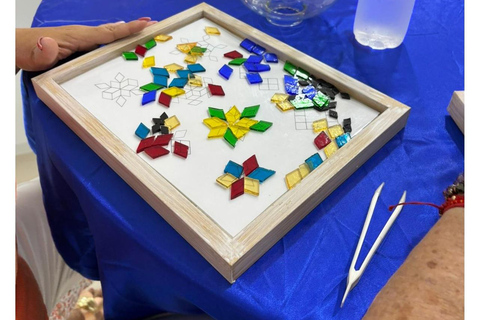 San José: Turkish Mosaic Lamp Workshop, Desserts, Tea, and Certificate