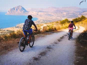 Da Trapani: tour in e-bike nel villaggio di Erice