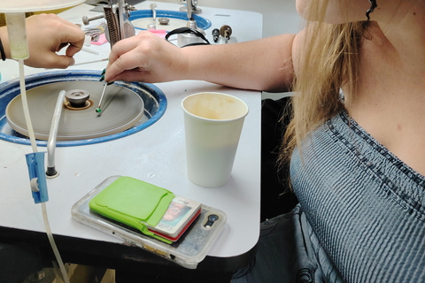 Bogota: Authentic Emerald Carving Workshop with an Artisan