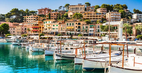 Mallorca: Sóller und Hafen von Sóller – Zug- und Straßenbahnfahrt