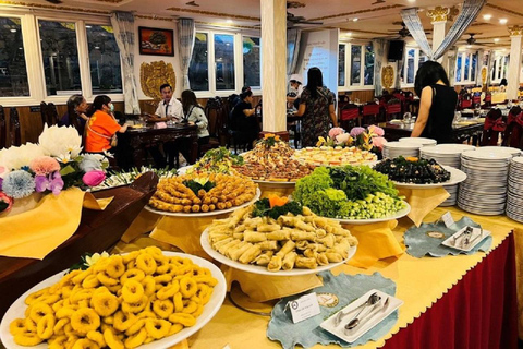 Evening Delights: Saigon Dinner on Cruise with Hotel Pickup