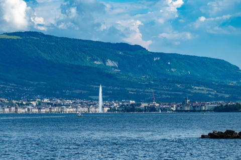 Lucerne: Private Transfer to Geneva with Montreux Stop