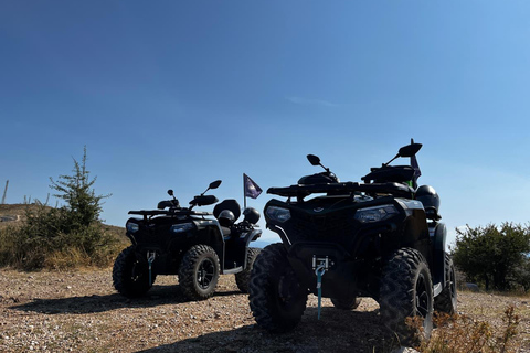 From Tirana: Bovilla Lake ATV Adventure (shared option) Tirana: Bovilla Lake Quad Adventure with Guide in 13:30