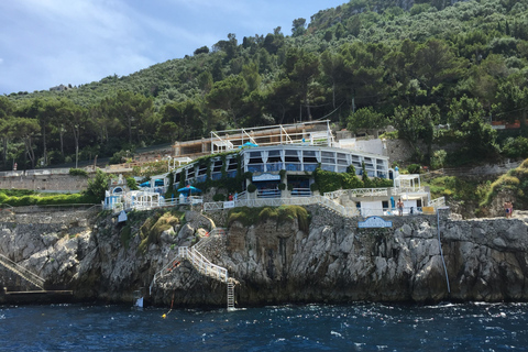 From Naples: Private Capri Boat ExcursionPrivate Capri Tour with 46-50 ft Yacht